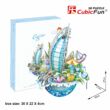 3D puzzle persely Dubai városkép (57 db-os)-1