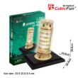 3D puzzle Pisa-i ferde torony LED világítással (15 db-os)-1