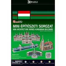 3D puzzle Mini építészeti sorozat, magyar épületek (155 db-os)