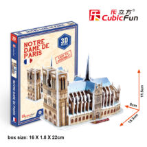 3D puzzle Notre Dame (39 db-os)