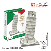 3D puzzle Pisai ferde torony (27 db-os)