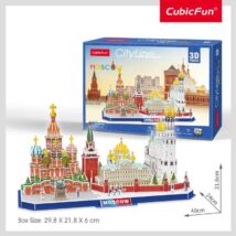3D puzzle City Line Moszkva  (204 db-os)