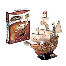 3D puzzle Santa Maria (113 db-os)