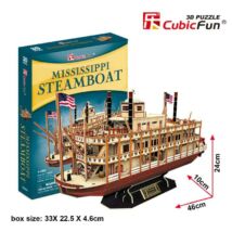 3D puzzle Mississippi Steamboat (146 db-os)