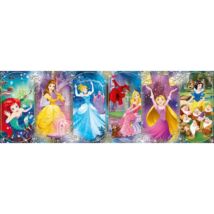 Panoráma puzzle: Disney Hercegnők (1000 db)