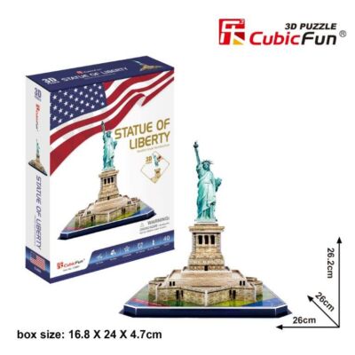 3D puzzle Szabadság-szobor (39 db-os)