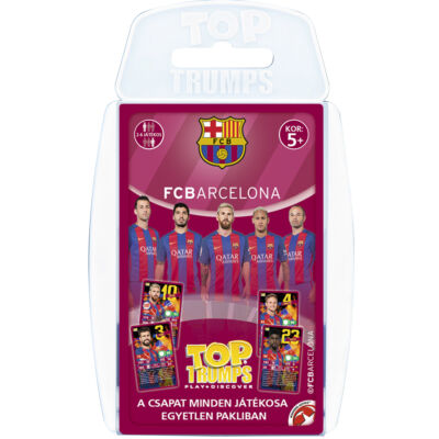 FC Barcelona Top Trumps kártyajáték