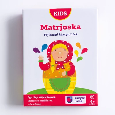 Matrjoska társasjáték (4-7 éves)