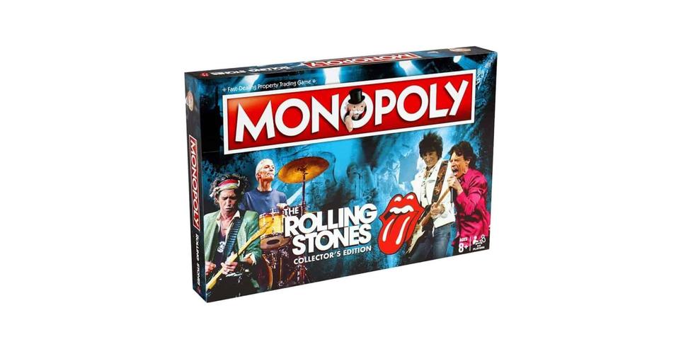 the rolling stones original monopoly board